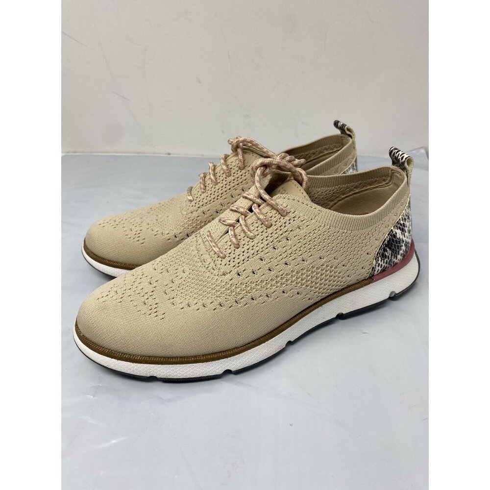 Cole Haan Women's Zerogrand Avant Oxford W24233 Snake Print Stitchlite Sz 5.5 B